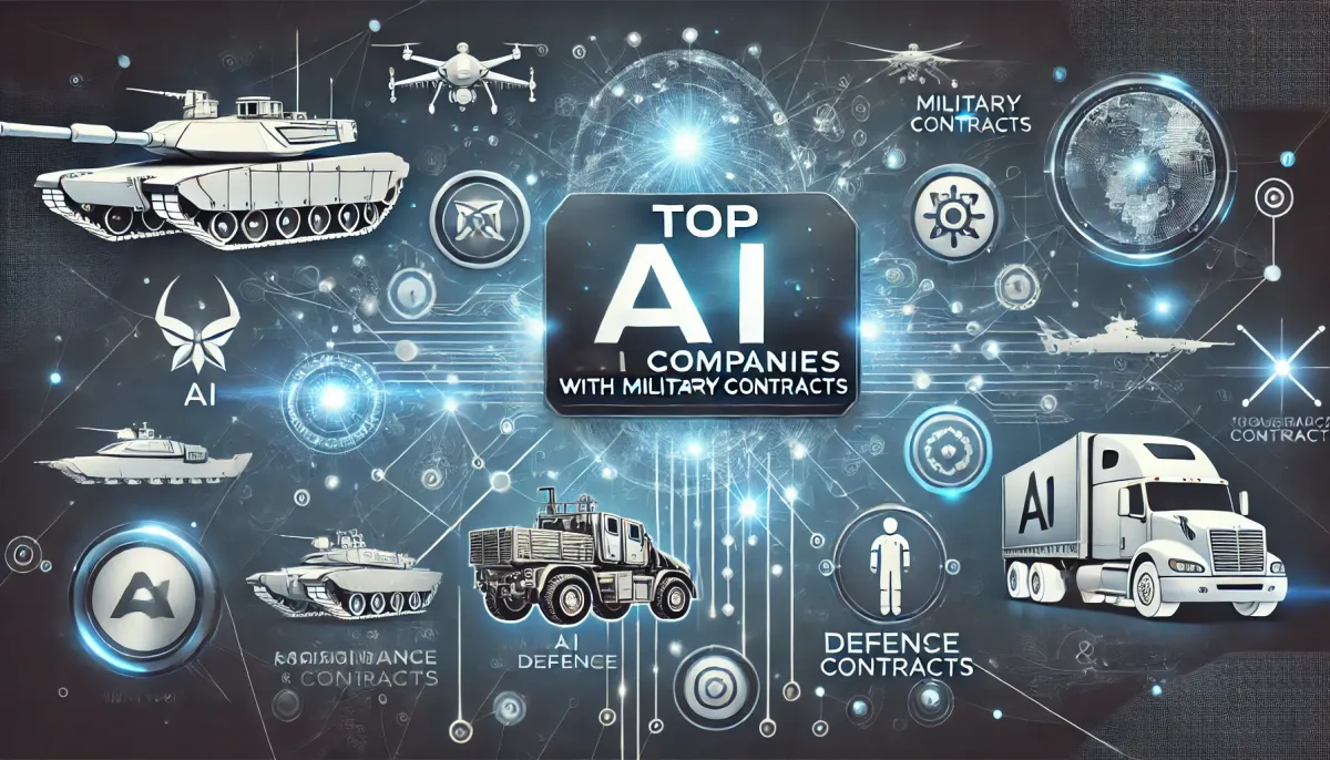 Top AI Companies with Military Contracts