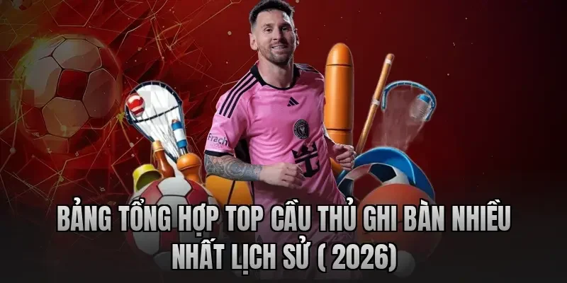 Top cầu thủ ghi bàn nhiều nhất lịch sử bóng đá thế giới 2026 Bảng tổng hợp Top cầu thủ ghi bàn nhiều nhất lịch sử ( 2026)