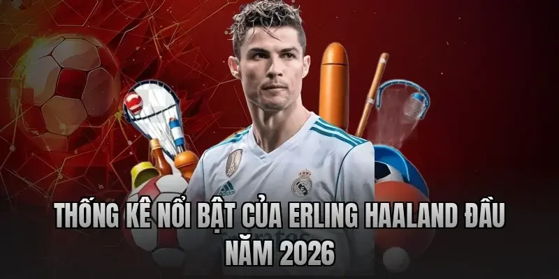 Thống Kê Nổi Bật Của Erling Haaland Đầu Năm 2026