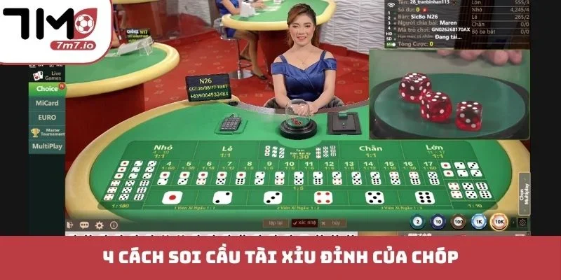 4 cách soi cầu Tài Xỉu đỉnh của chóp