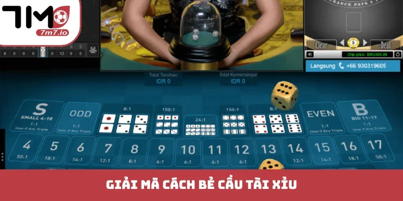 Giải mã cách bẻ cầu Tài Xỉu
