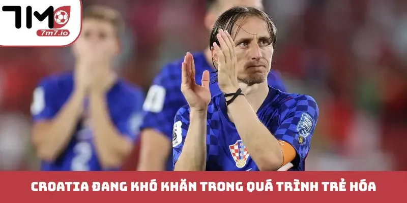 Croatia đang khó khăn trong quá trình trẻ hóa